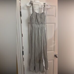 Striped vintage Maxi Dress